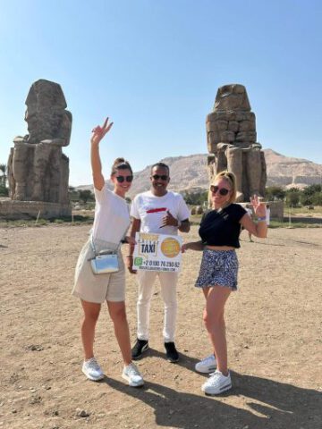 Memnonstatuen in Luxor
